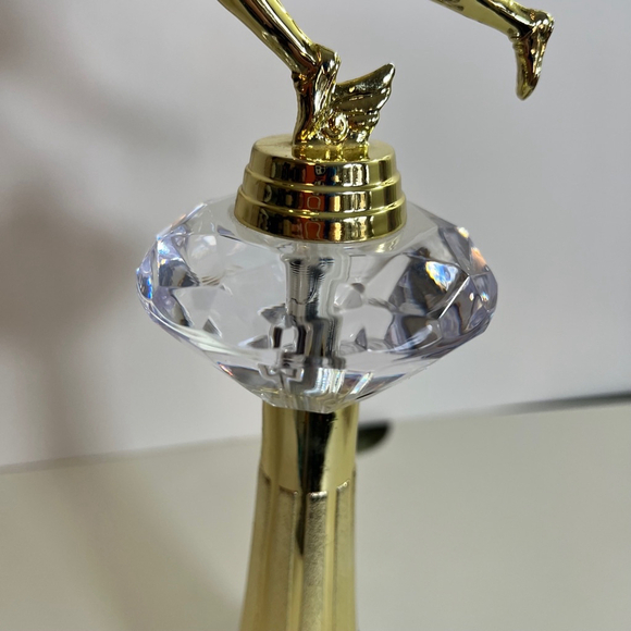 Crown Trophy Running Figurine Award 8" - Picture 3 of 10